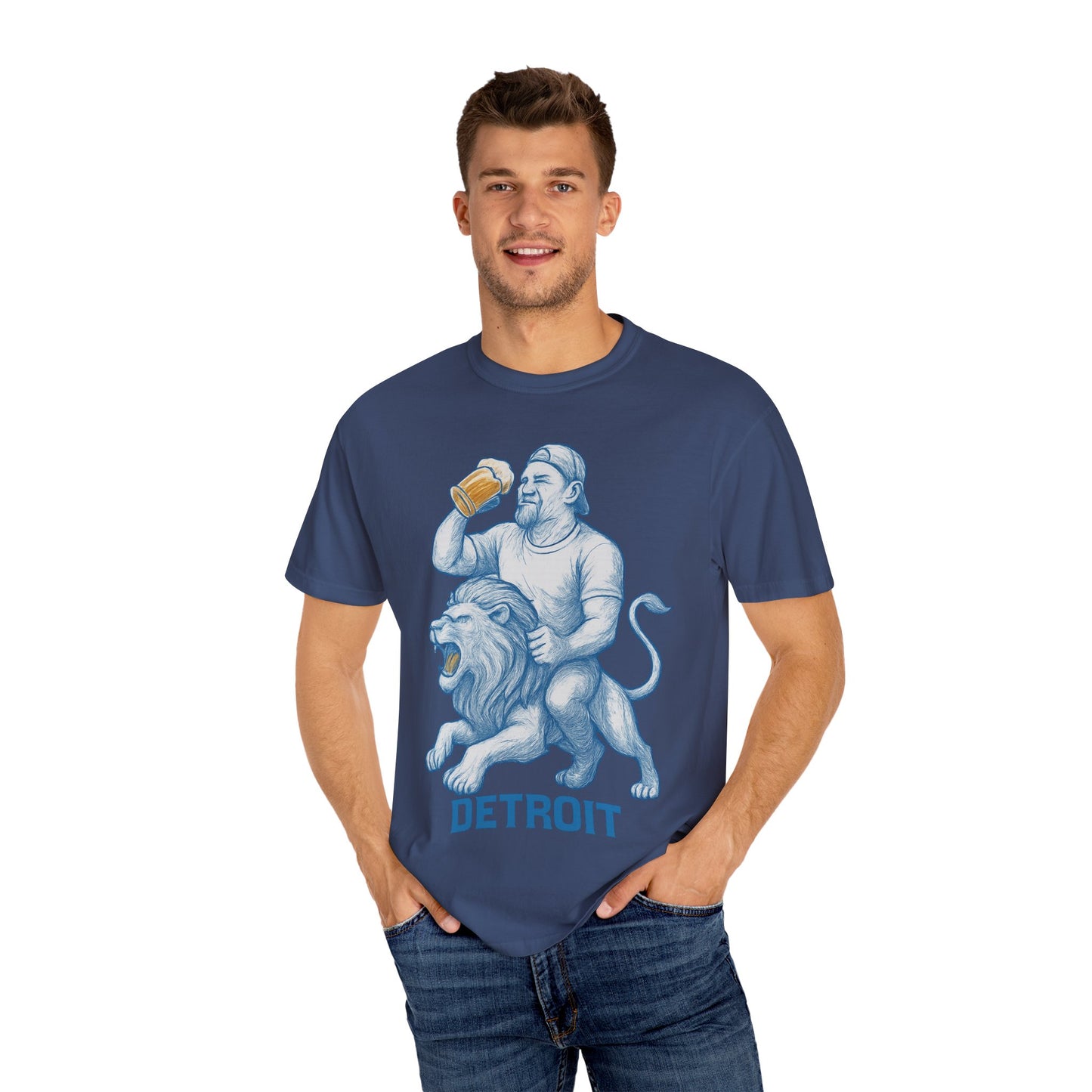 Lions Fan Beer T-shirt