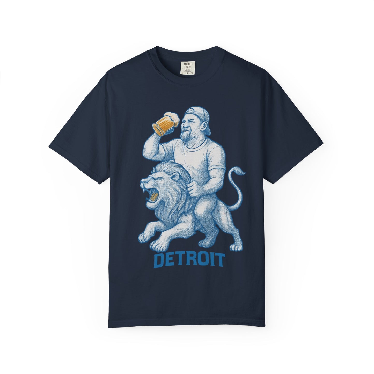 Lions Fan Beer T-shirt
