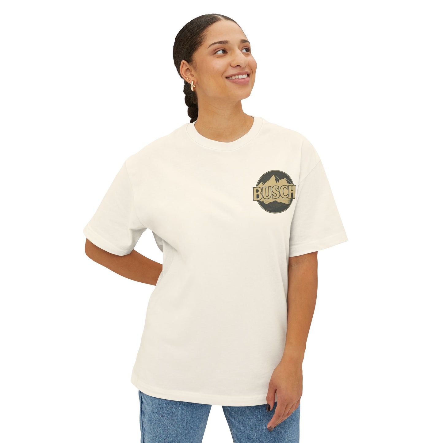 Vintage Busch George Washington oversized t-shirt