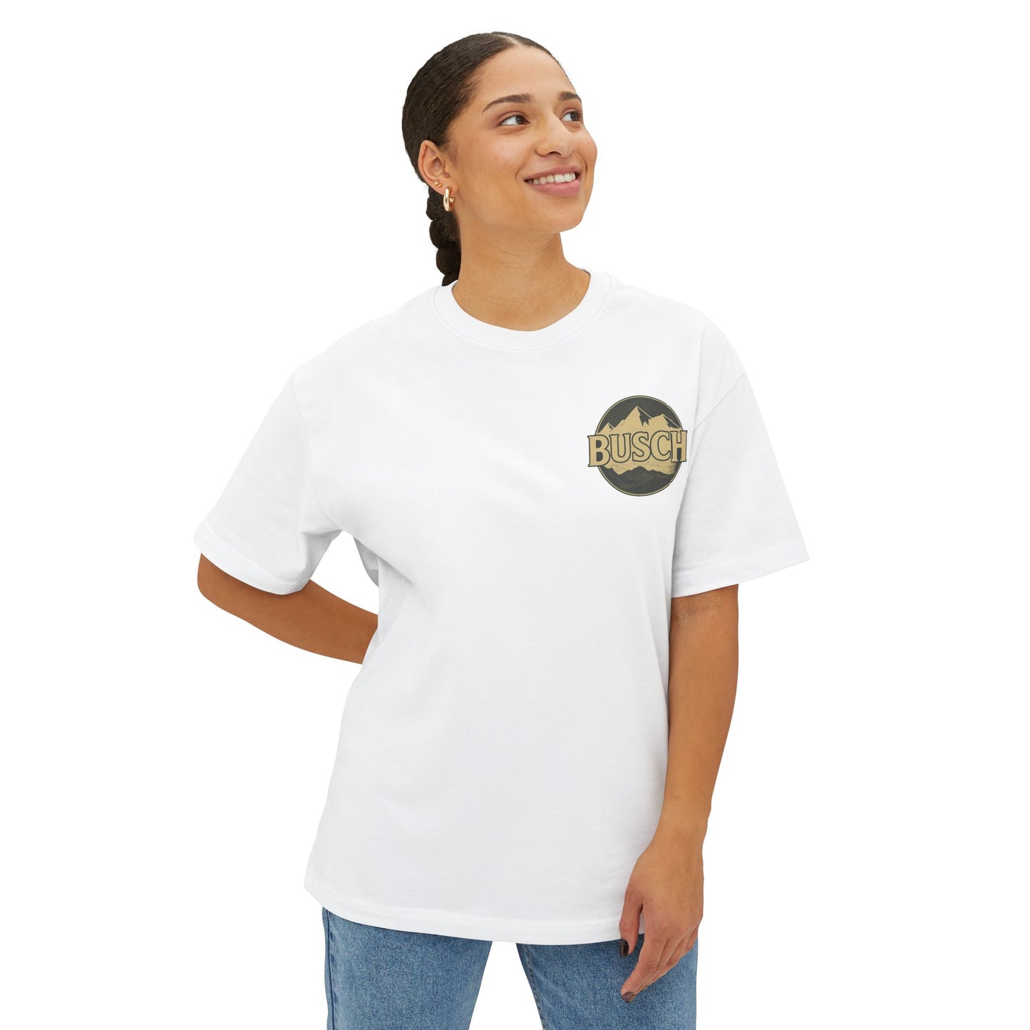 Vintage Busch George Washington oversized t-shirt