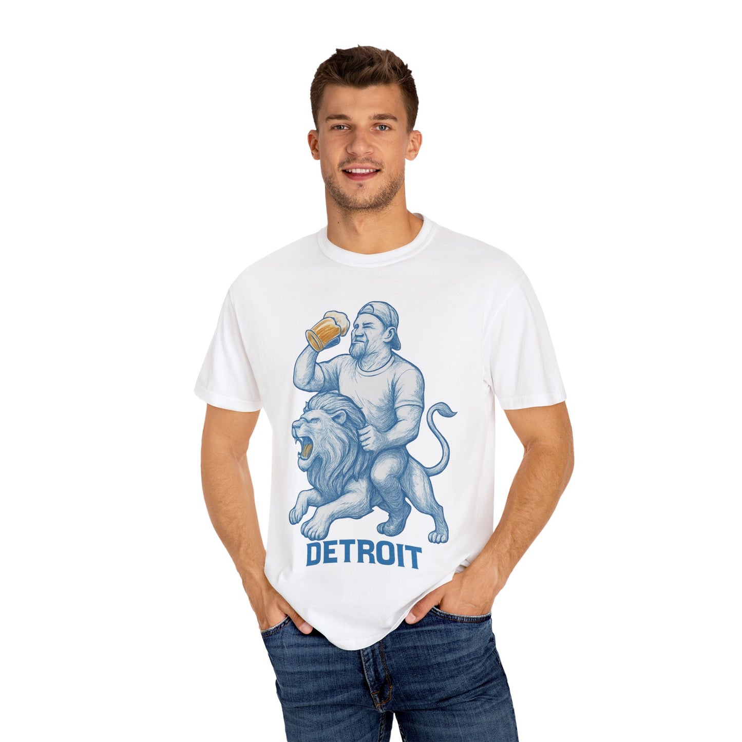 Lions Fan Beer T-shirt