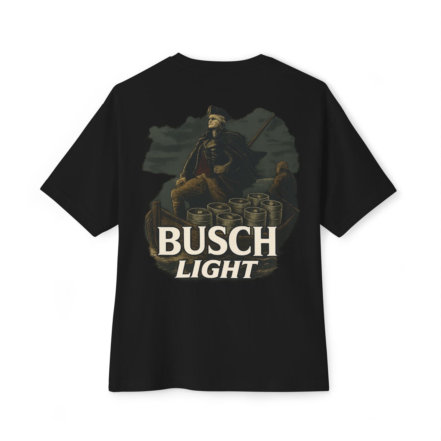 Vintage Busch George Washington oversized t-shirt
