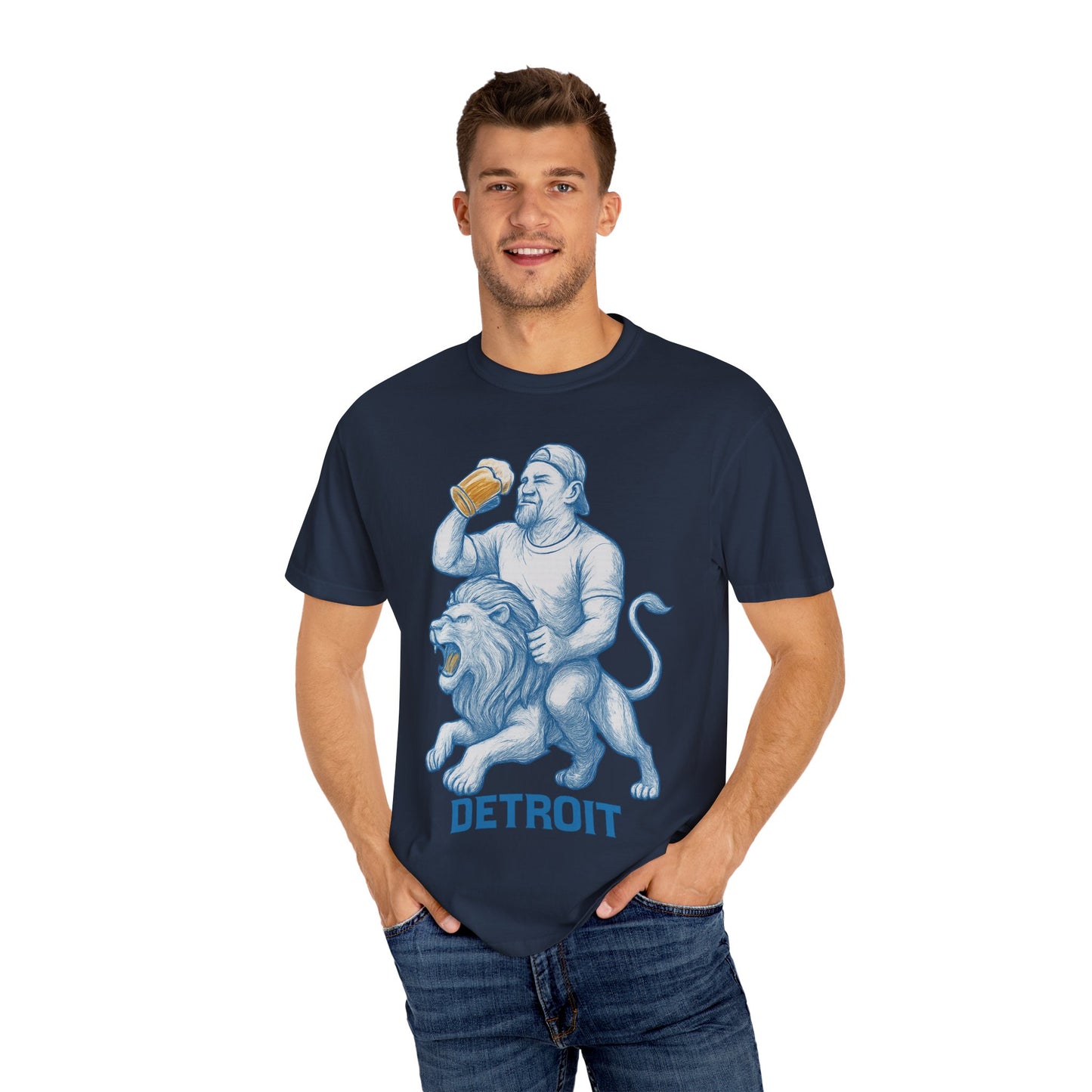 Lions Fan Beer T-shirt