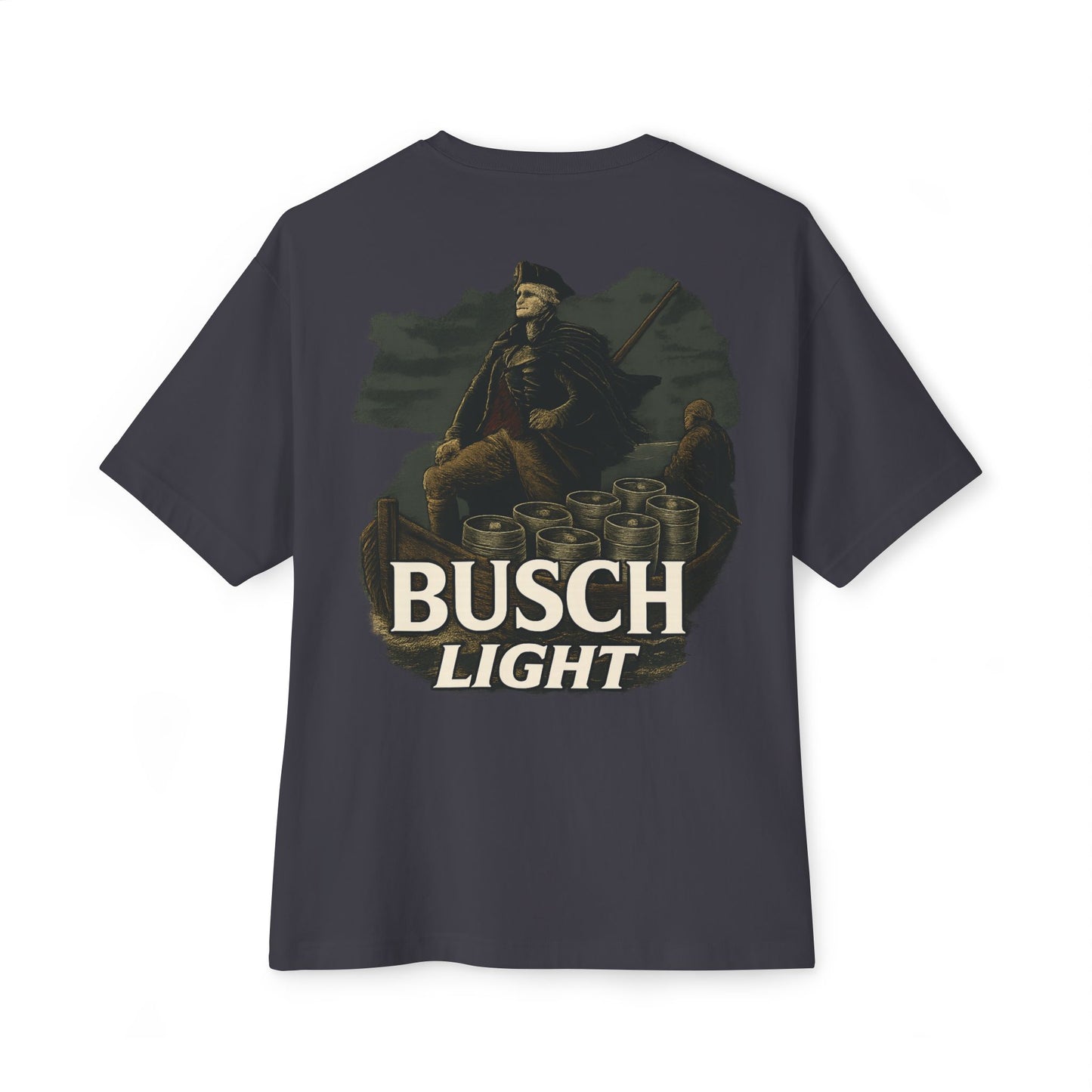 Vintage Busch George Washington oversized t-shirt