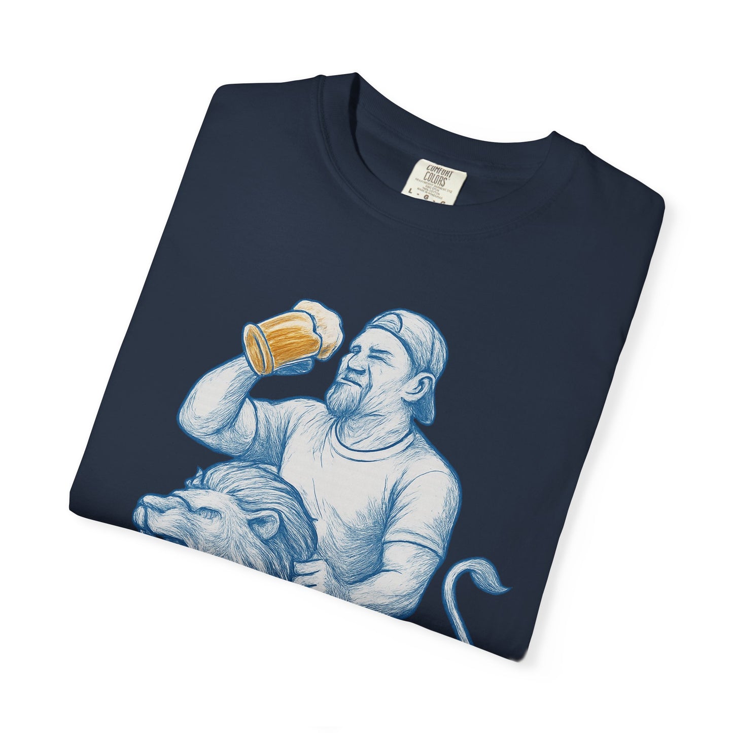 Lions Fan Beer T-shirt